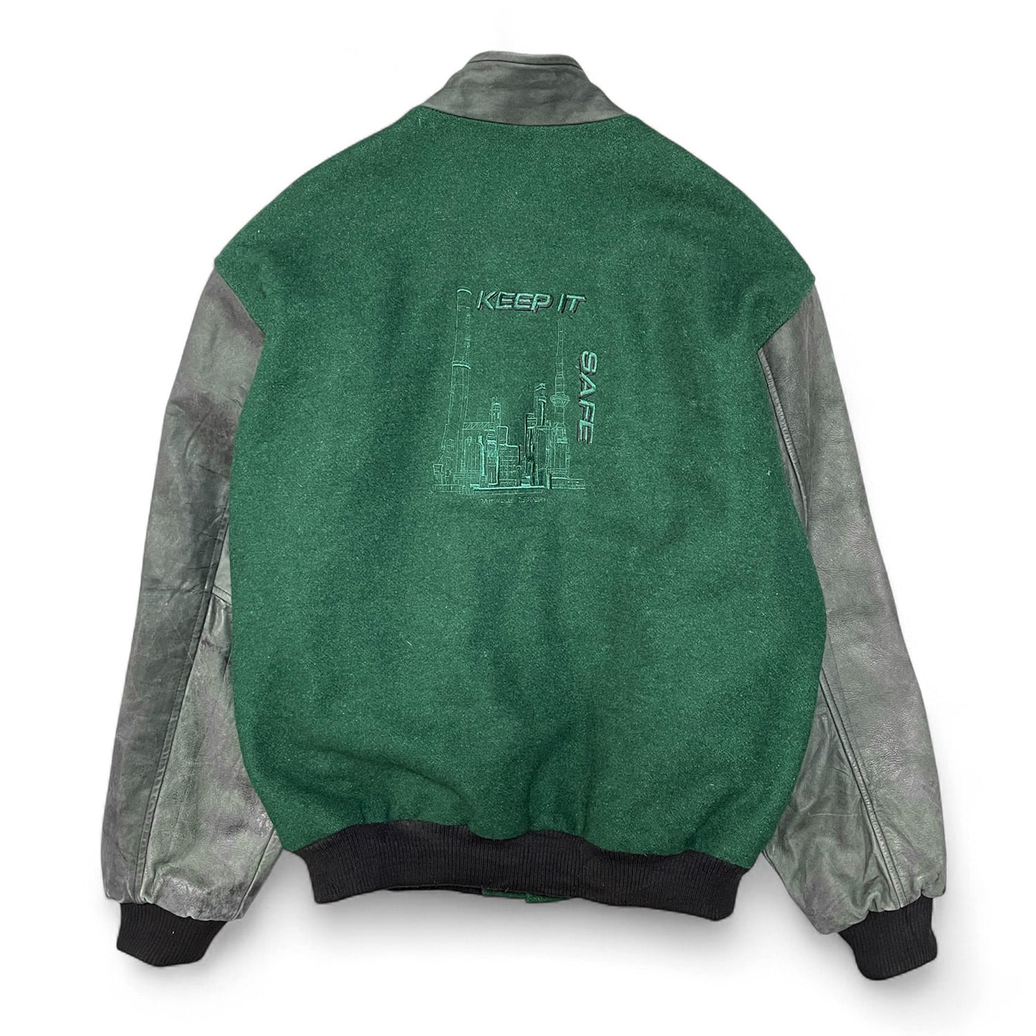 90S カナダ製 GE ゼネラル エレクトリック 列車 スタジアムジャケット 90S カナダ製 GE ゼネラル エレクトリック 列車 スタジアムジャケット