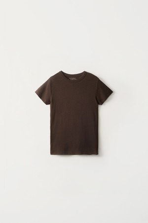 [NOTHING WRITTEN] Daisy t-shirt (Brown) 正規品 韓国ブランド 韓国通販 韓国代行 韓国ファッション ナッシングリトゥン 日本 店舗