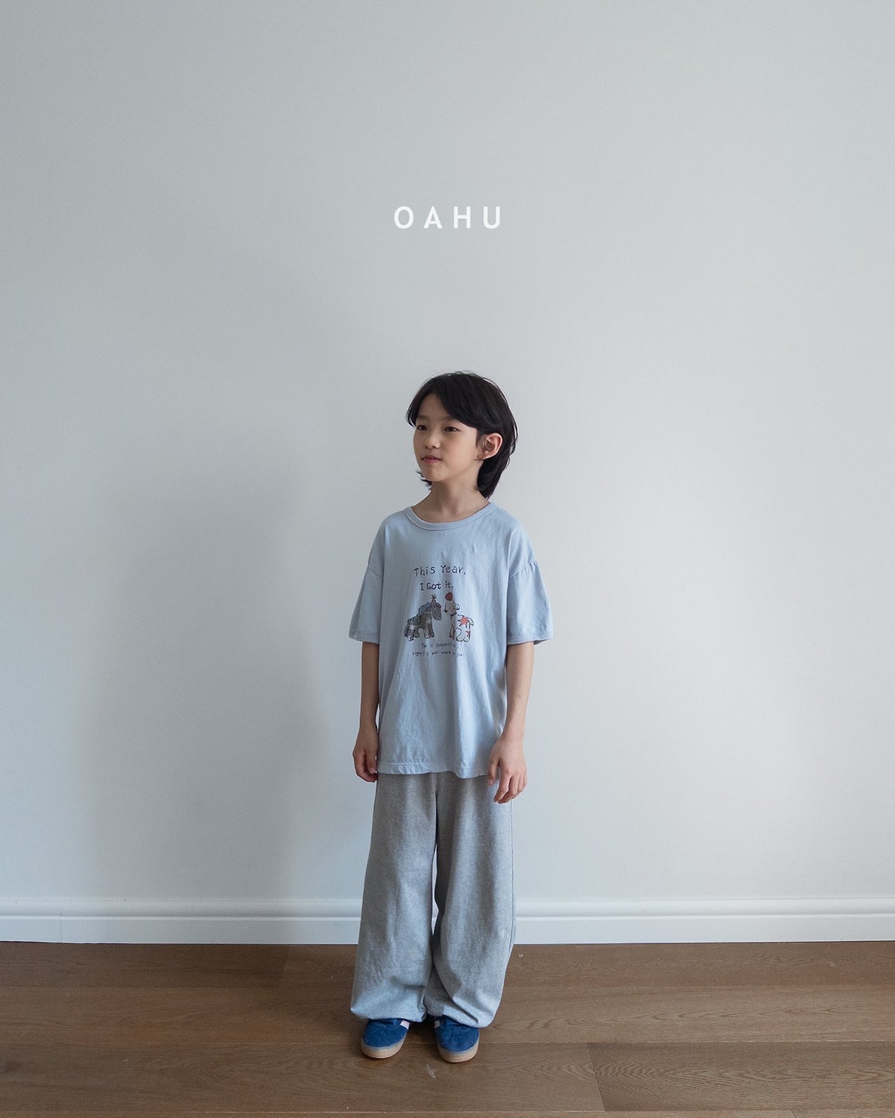[OAHU] Pony Digital Tea (JS/JM/JL/JXL) / [오아후] 포니디지털티 (JS/JM/JL/JXL)