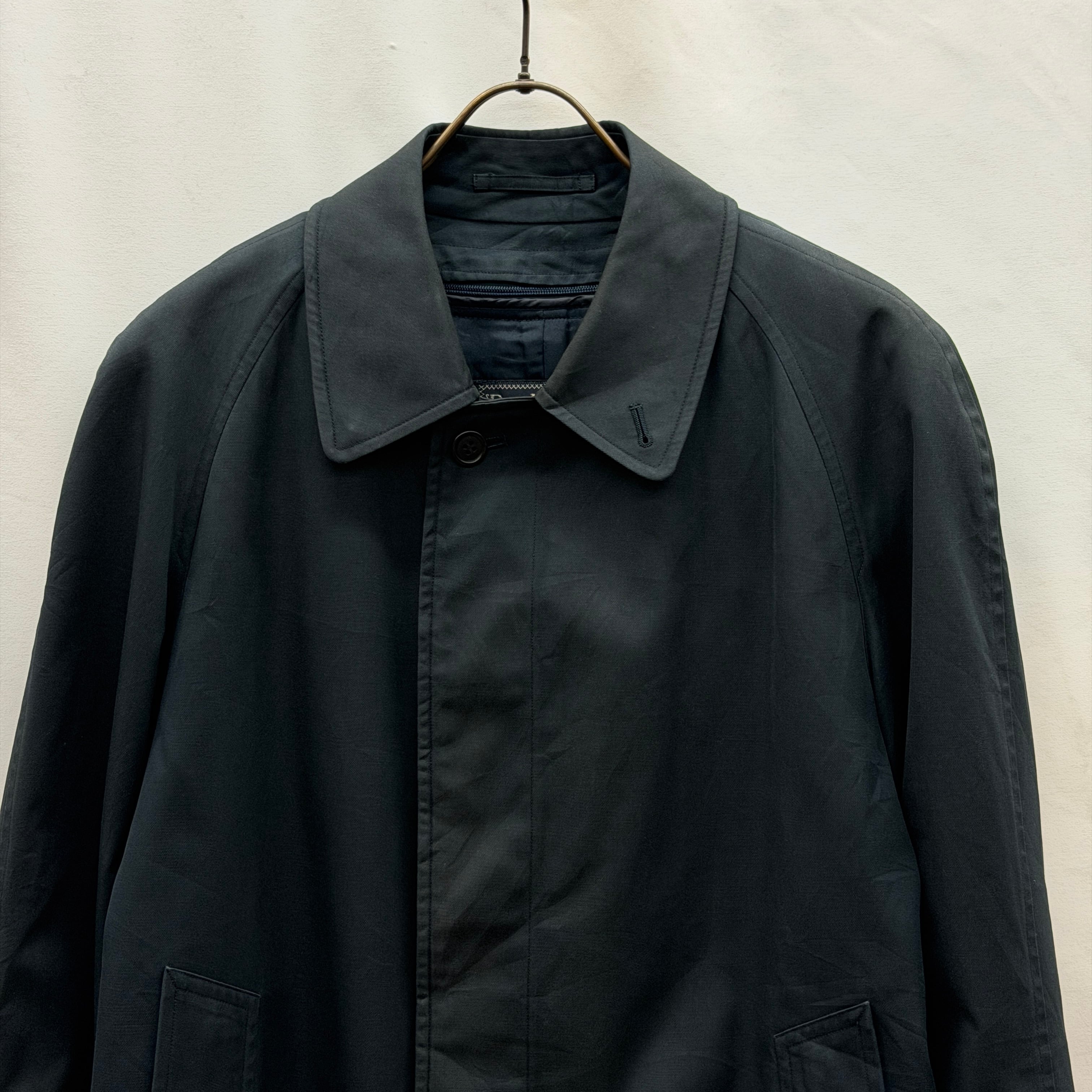 【希少】90s Burberrys コート 黒 1枚袖 ブラック バーバリーズ BURBERRYS】90s BURBERRYS COAT バーバリー コート | no pain no gain