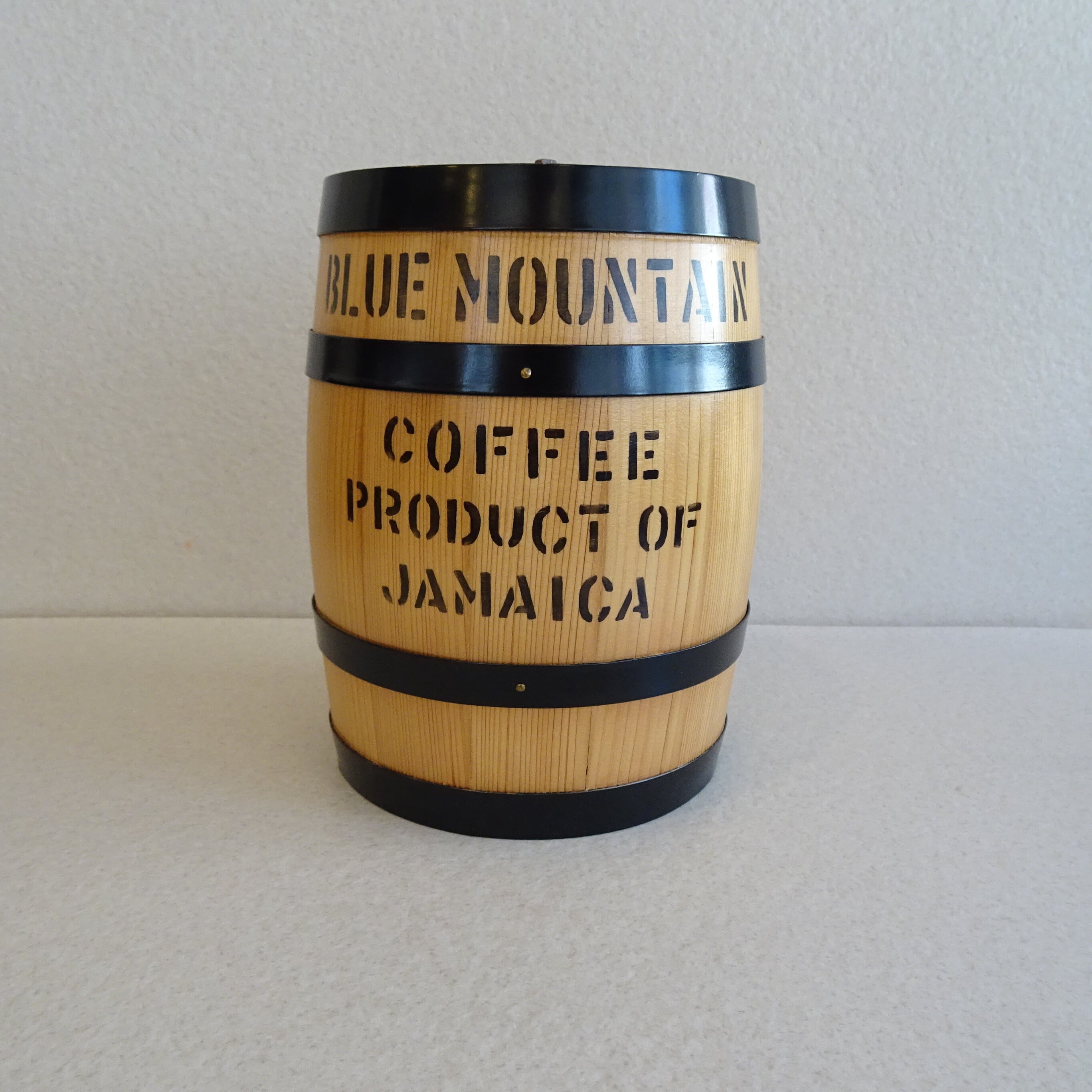 ブルーマウンテンコーヒー豆樽 小物入れ ブルーマウンテンコーヒー豆樽 小物入れ