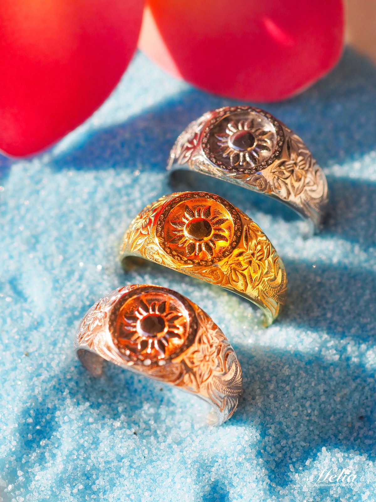 《刻印可能》Lala ring | Melia hawaiian jewelry