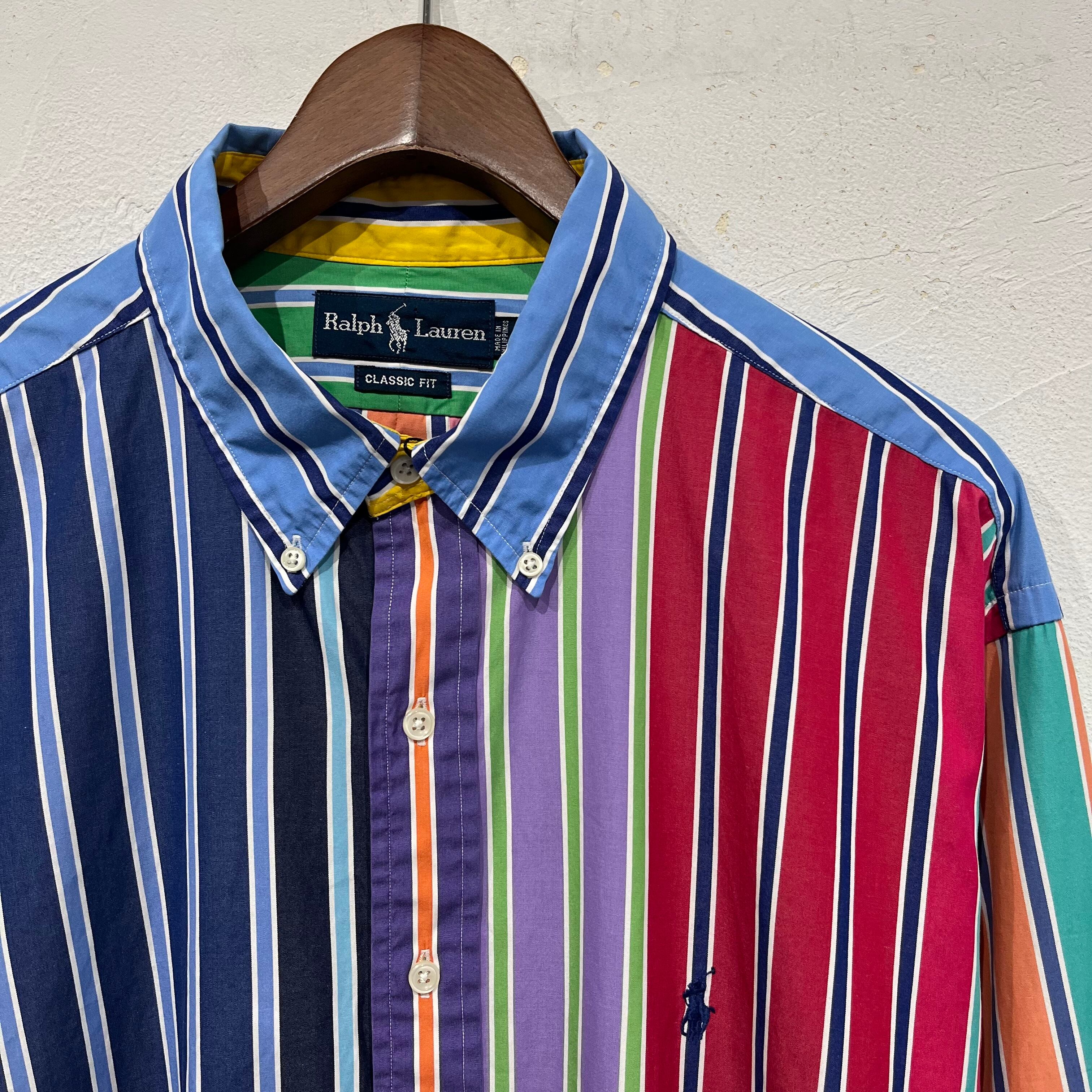 90年代 size : XL【 Ralph Lauren 】ラルフローレン 長袖シャツ