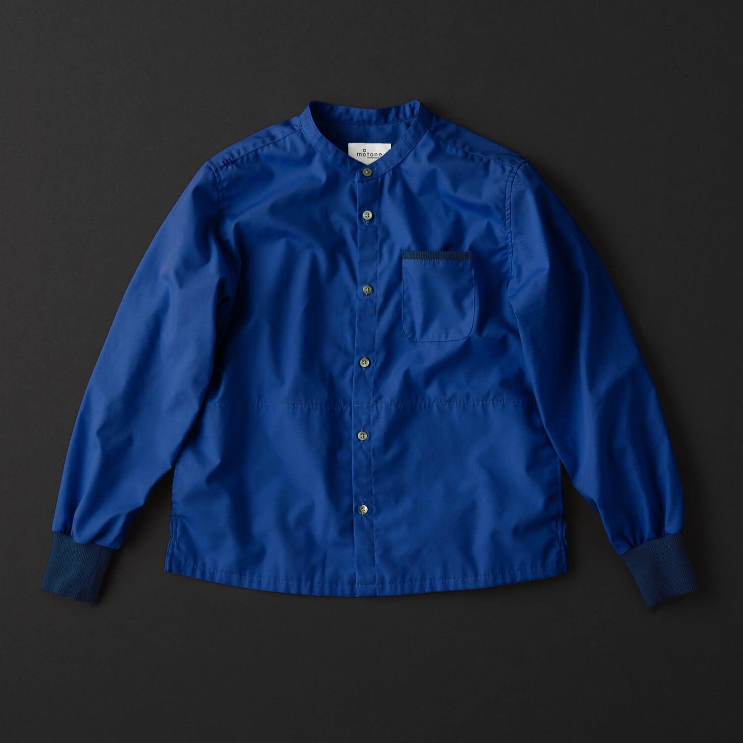 マルチポケットシャツ 2nd ディープブルー | motone