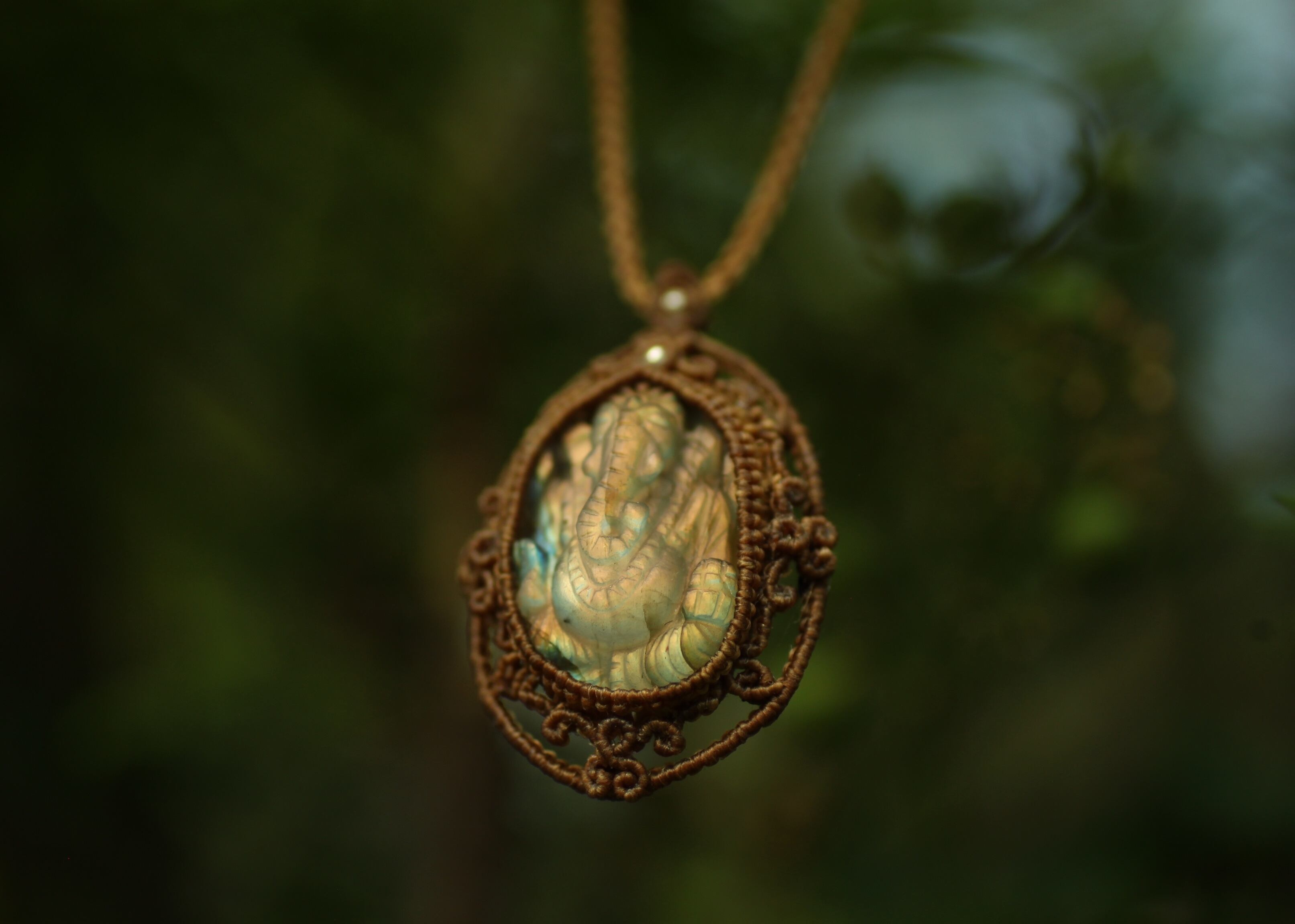 ガネーシャ　ラブラドライト 207g ガネーシャ ラブラドライト 207g ガネーシャ／ラブラドライト