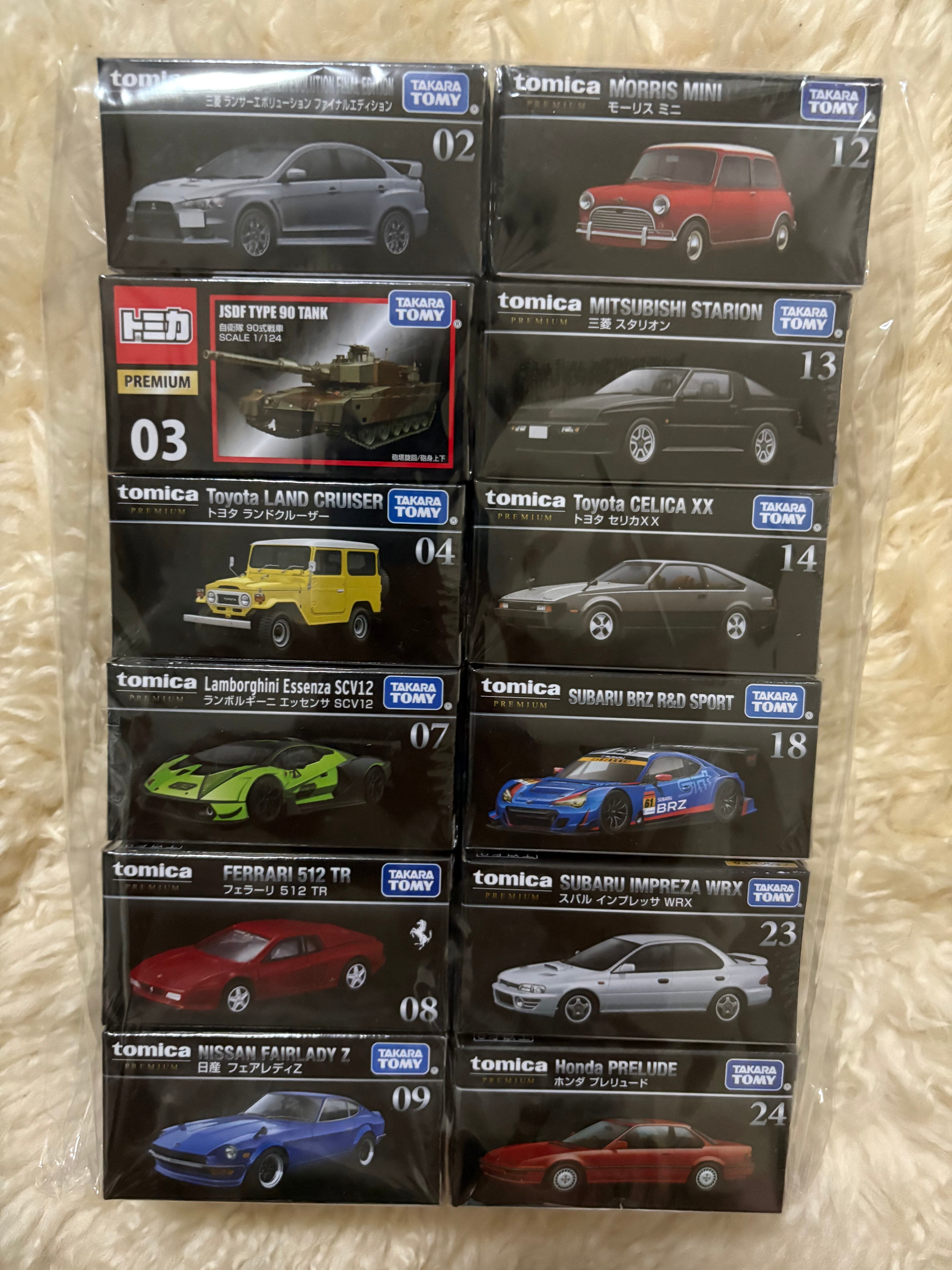 Discontinued Rare Models】Tomica Premium and Diecast Car 12 pcs