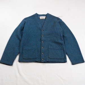 50's Jersild stripe wool knit cardigan 36