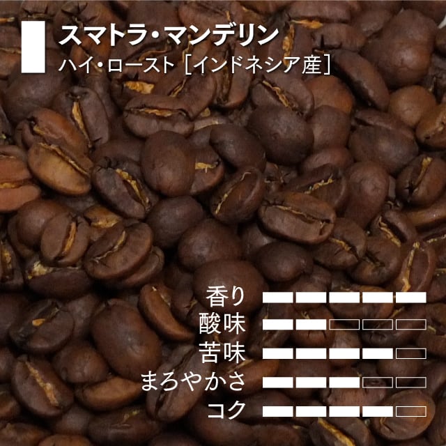スマトラ・マンデリン／インドネシア産 [100g] | 街の珈琲屋さん