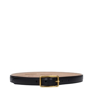 ALEXANDER MCQUEEN アレキサンダーマックイーン レディース ベルト レザー ブラック