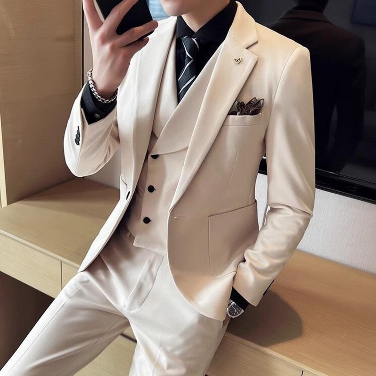 regular style suit 3piece 00002