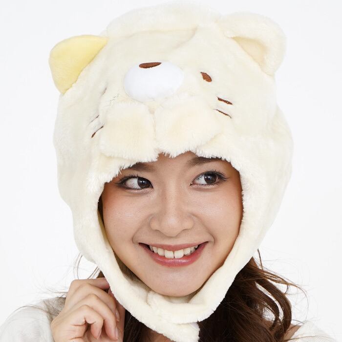 すみっコぐらし ねこ 被り物 かぶりもの 被りもの キャラクター グッズ かわいい すみっこぐらし 猫 ネコ なりきり アニメ メンズ レディース 男女兼用 ヘッド 帽子 頭 コスプレ コス コスチューム ハロウィン衣装 仮装 文化祭 忘年会 運動会 安い 面白い S Sz 6h768 Stars