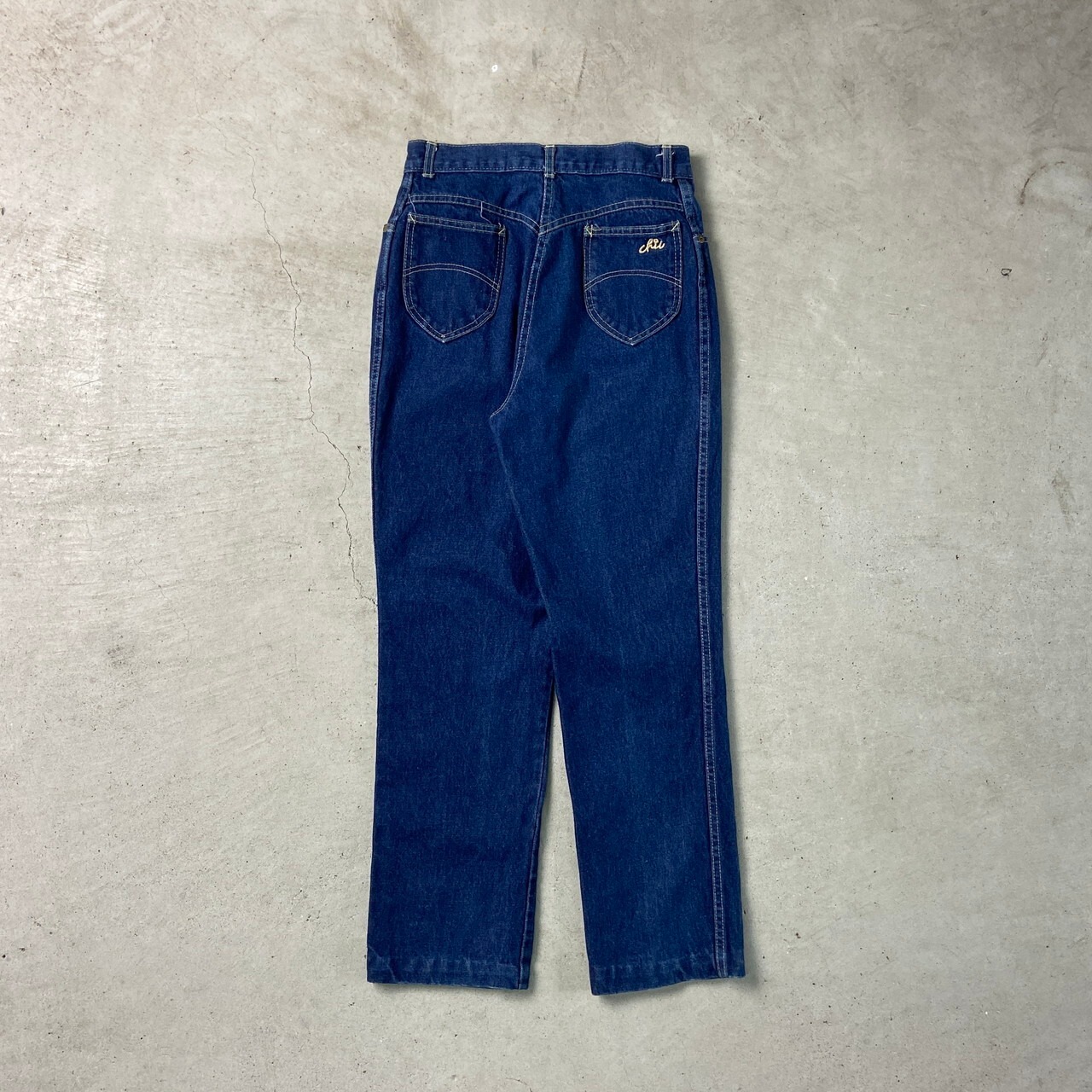 80年代 Chic デニムパンツ ハイウエスト レディースW28 古着 80s 