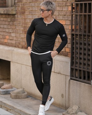 BELINDA STRETCH LAYERED SHIRT【BEL-M-012】