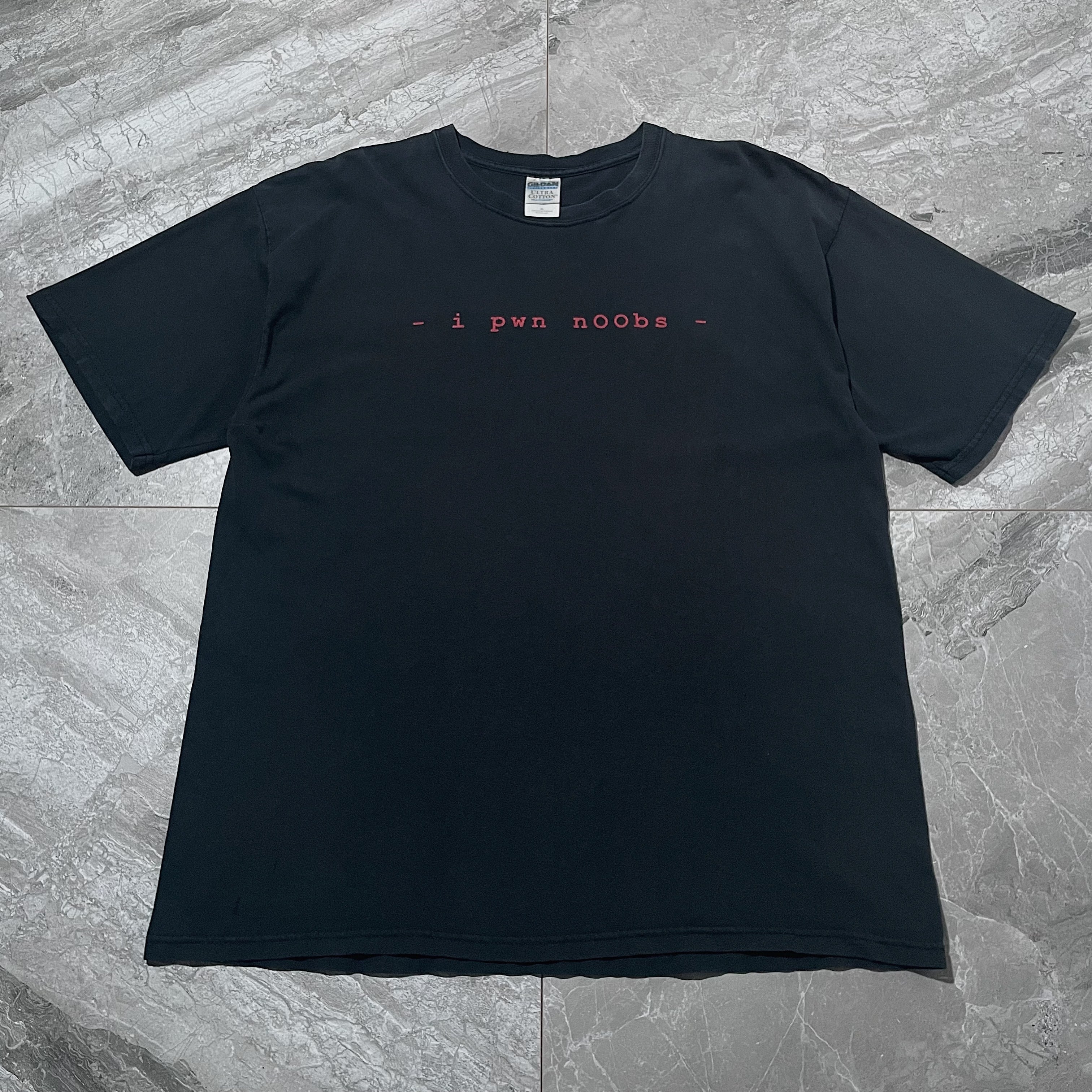 00s 初心者をボコボコにするTシャツ “良フェード(ギルダン2枚タグのXL)”