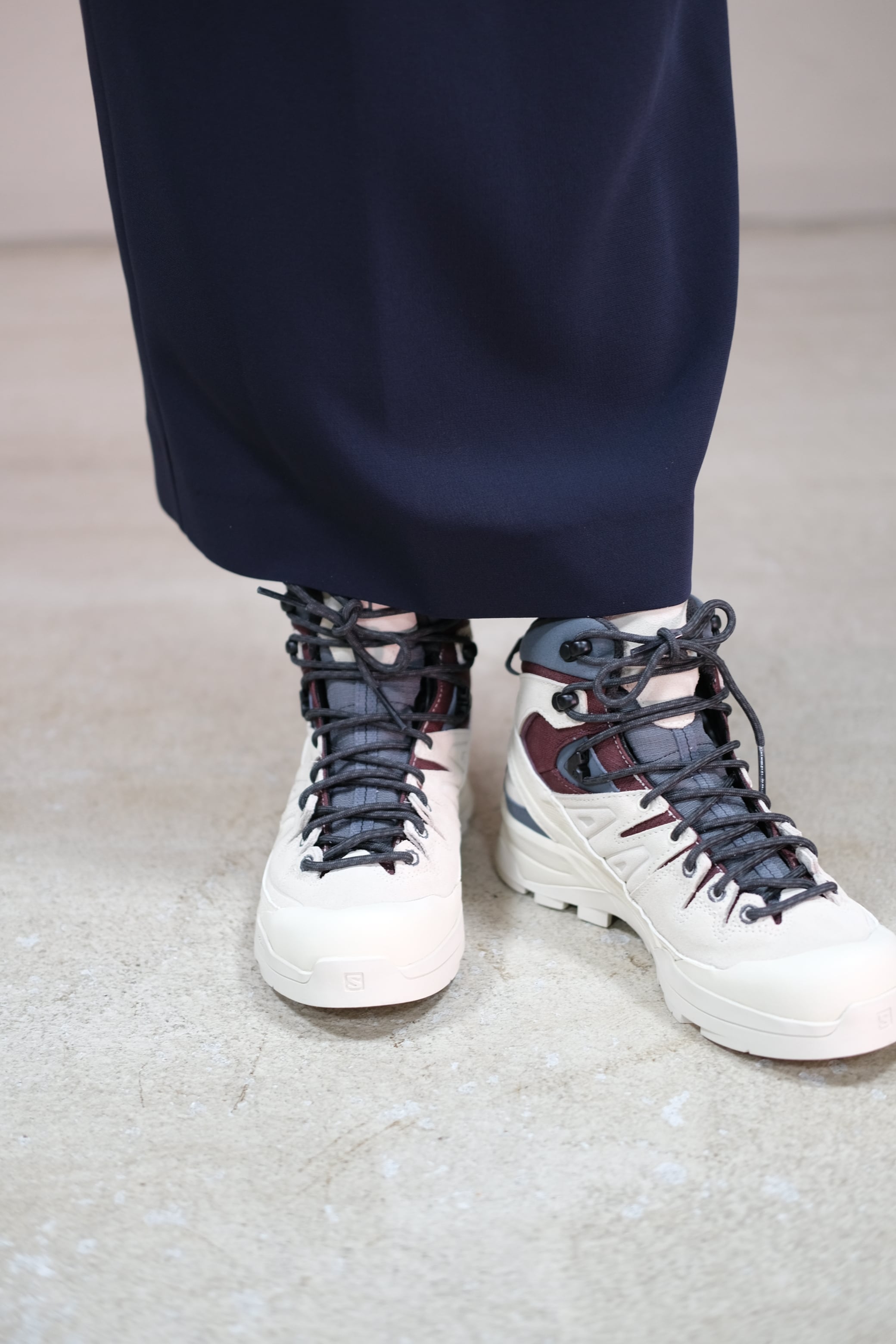 salomon】X-ALP MID LTR GTX - almond milk/catawba grape/turbulence