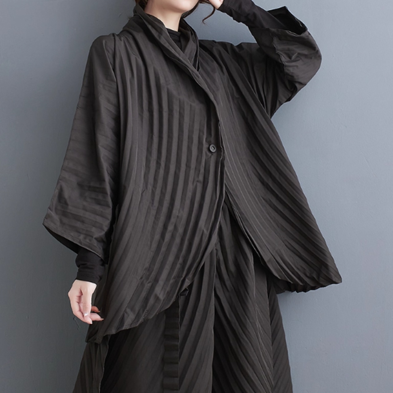 プリーツ加工 ジャケット&パンツ セレクト 60014