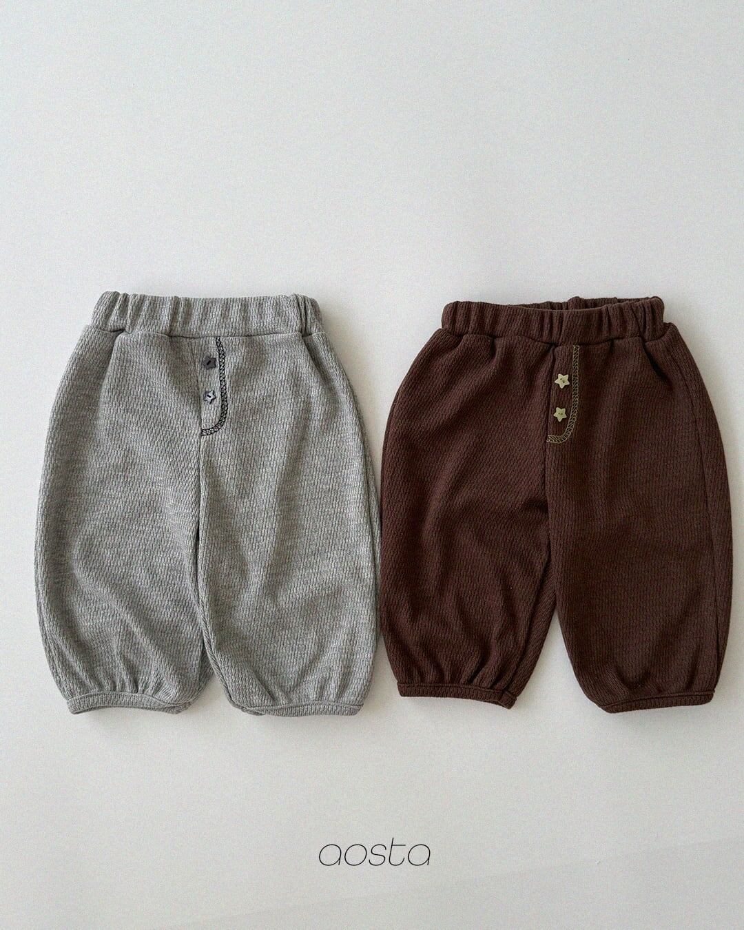 【予約】aosta Star candy pants