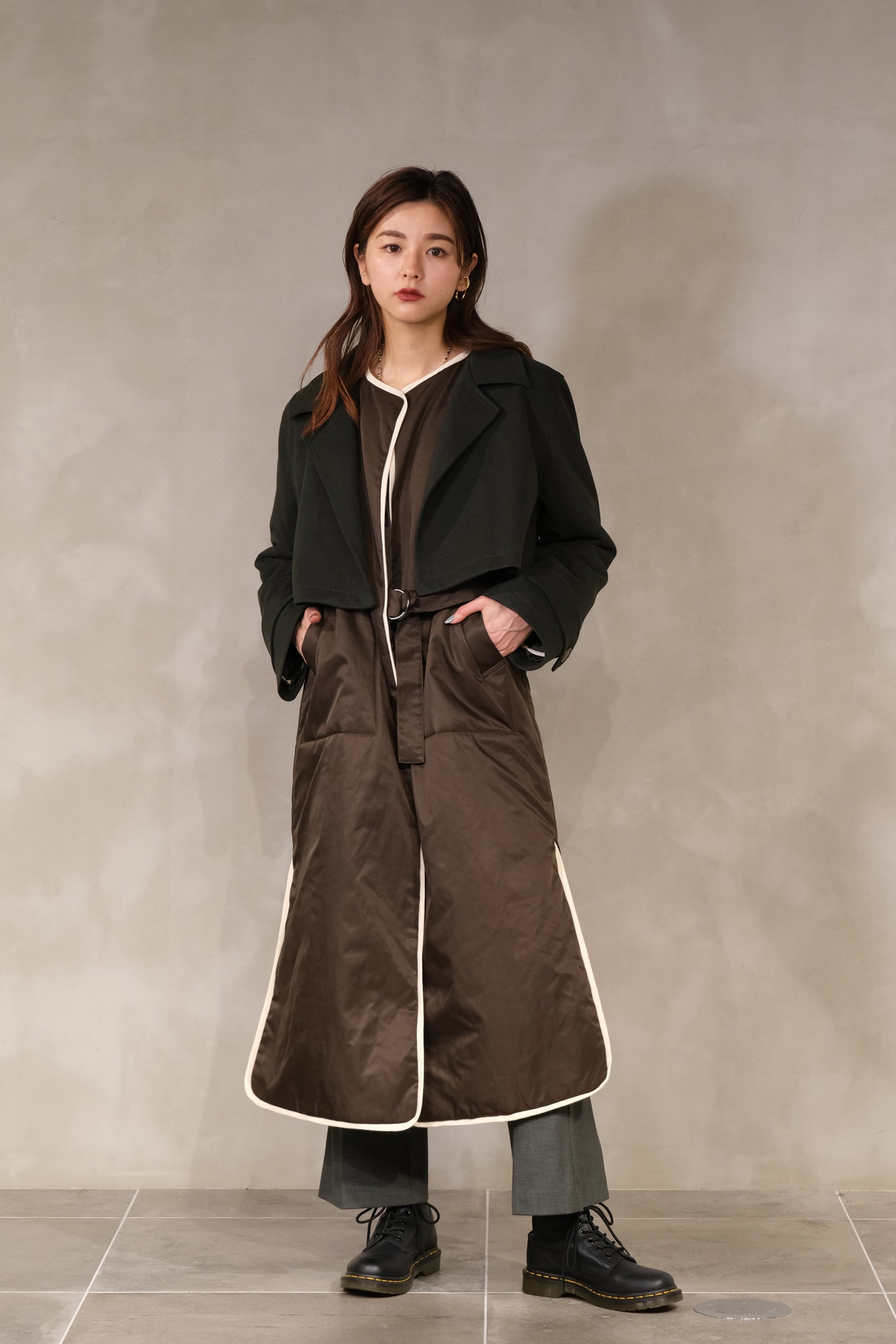 SHORT JACKET + PUFFER COAT【CA1A-C283】