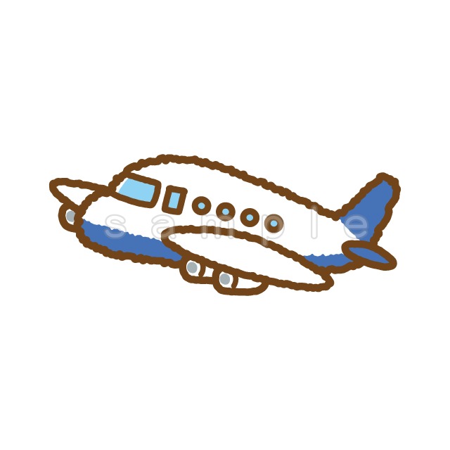 飛行機 H010 Png イラストショップくま 商用利用okのかわいいイラストのフリー素材がたくさん