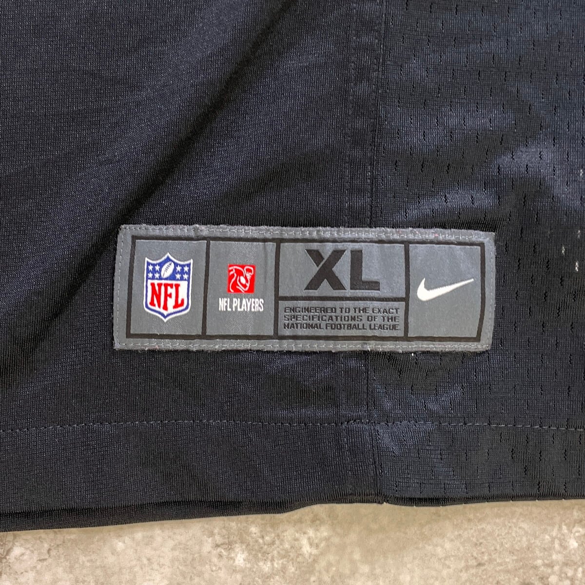 NIKE ナイキ NFL Las Vegas Raiders フットボールシャツ メンズXL 古着
