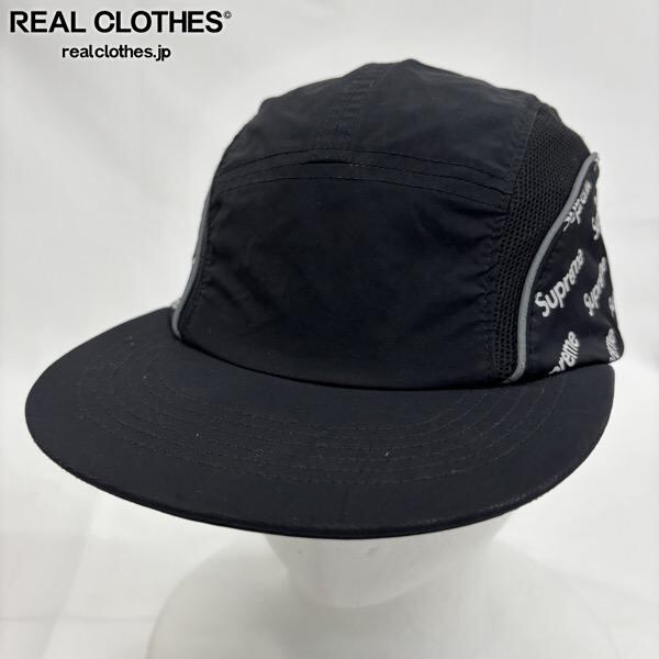 Supreme/シュプリーム【18SS】Diagonal Logo Side Panel Camp Cap