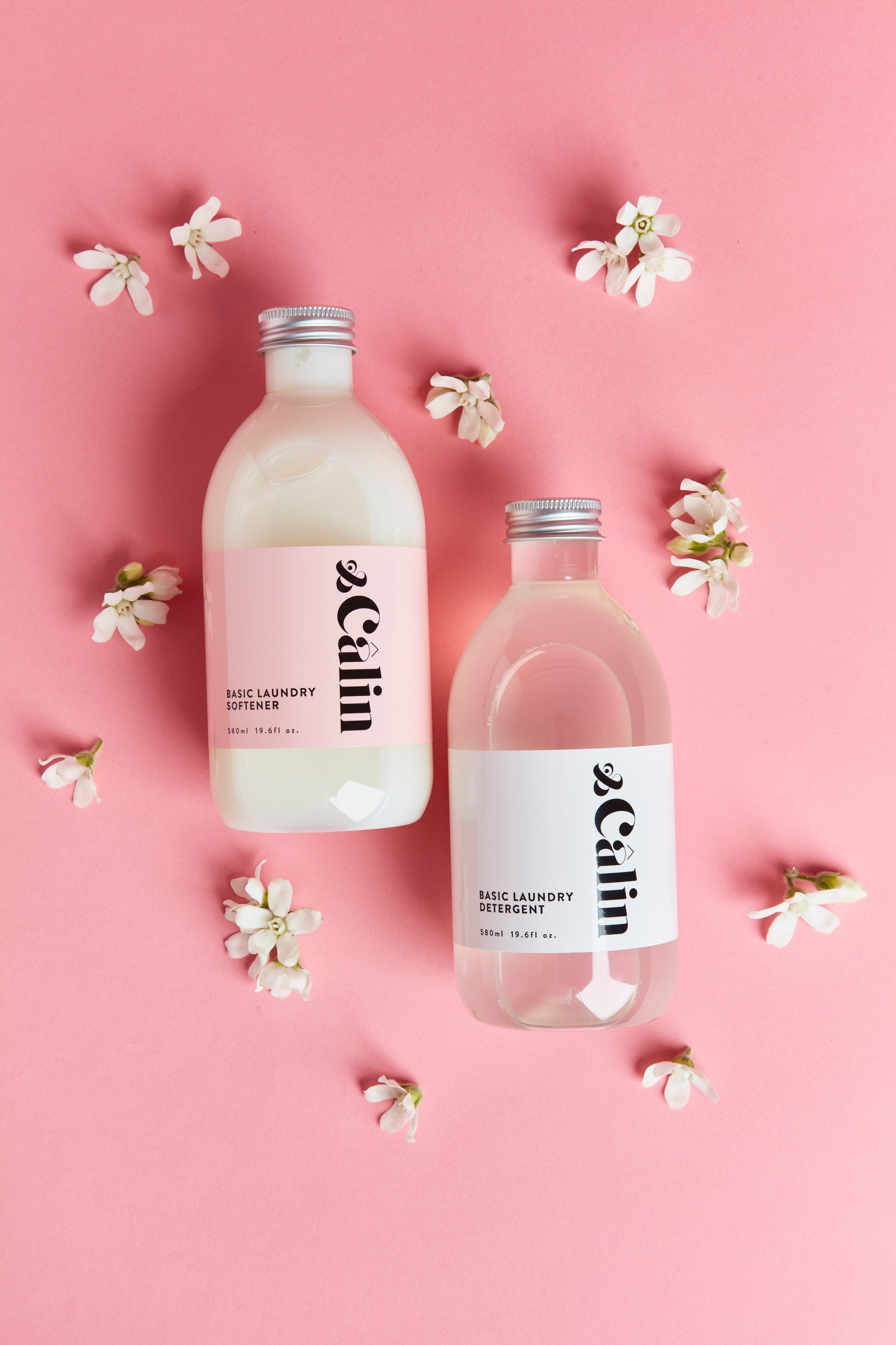 ＆Calin（エットカリン） 洗濯洗剤×柔軟仕上げ剤ミニボトルセット