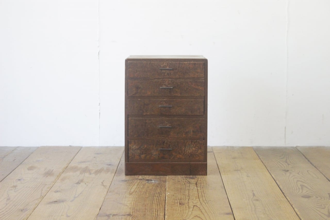 レトロ 卓上 小引き出し 抽斗 5杯 収納 小物入れ レターケース 仕切り