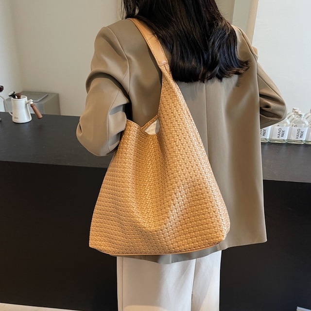 braided one-shoulder bag 10824