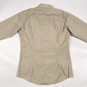 BURBERRY BLACK LABEL バーバリー ブラックレーベル 比翼 長袖シャツ 2/ベージュ系 メンズ