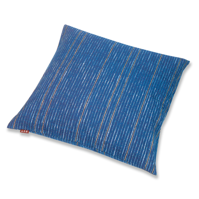 藍染　小座布団（カバーのみ）　千筋　BI（藍）45×45