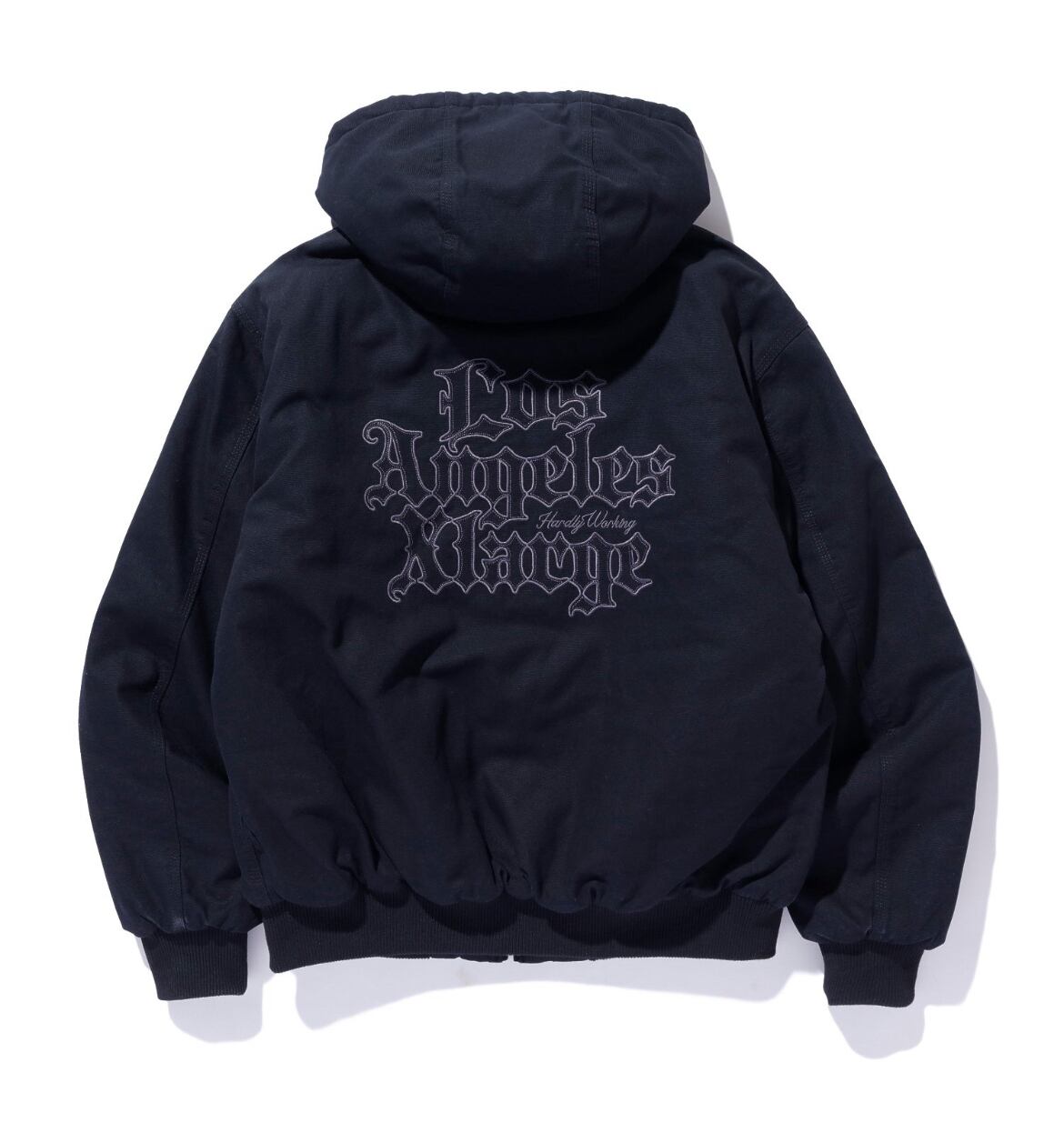 XLARGE PATCHED OLD ENGLISH HOODED WORK JACKET | バイシクルショップ