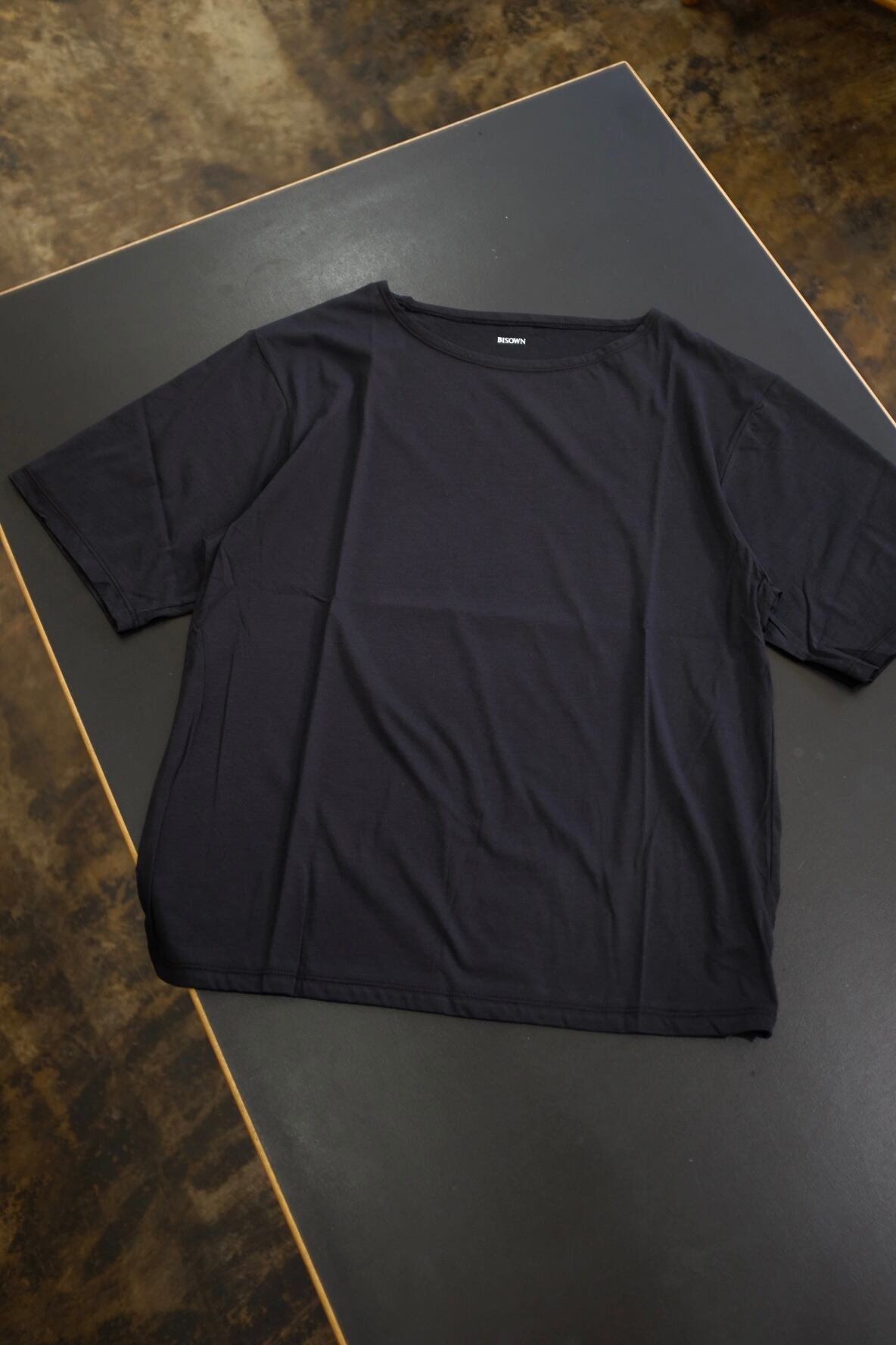 BISOWN]120/2 COTTON CREWNECK TEE | YES-姫路の美容院と服のお店YES