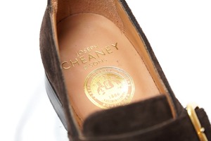 【CHEANEY】WALTER Monk Strap BRN Suede 7 (Second Hand)
