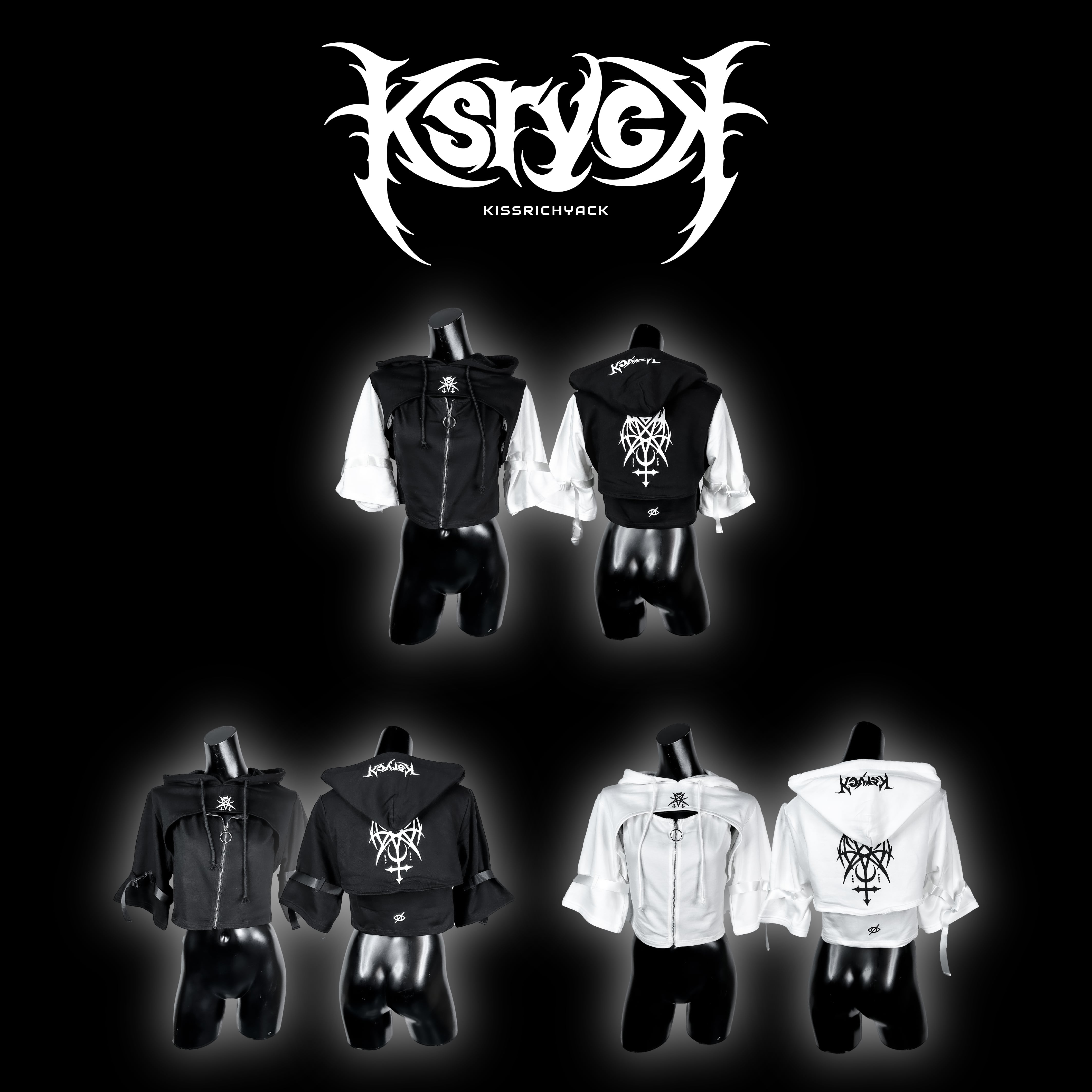 KRYclothingパーカー④