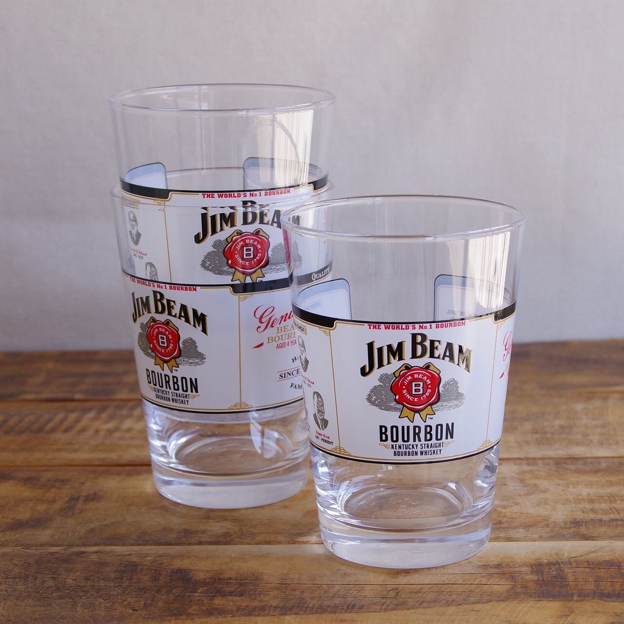 未使用品】 Jim Beam Bourbon ジムビーム ウィスキー タンブラー