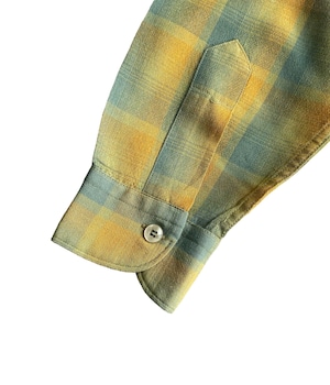 Vintage 60-70s L Ombre check shirt -Pendleton-