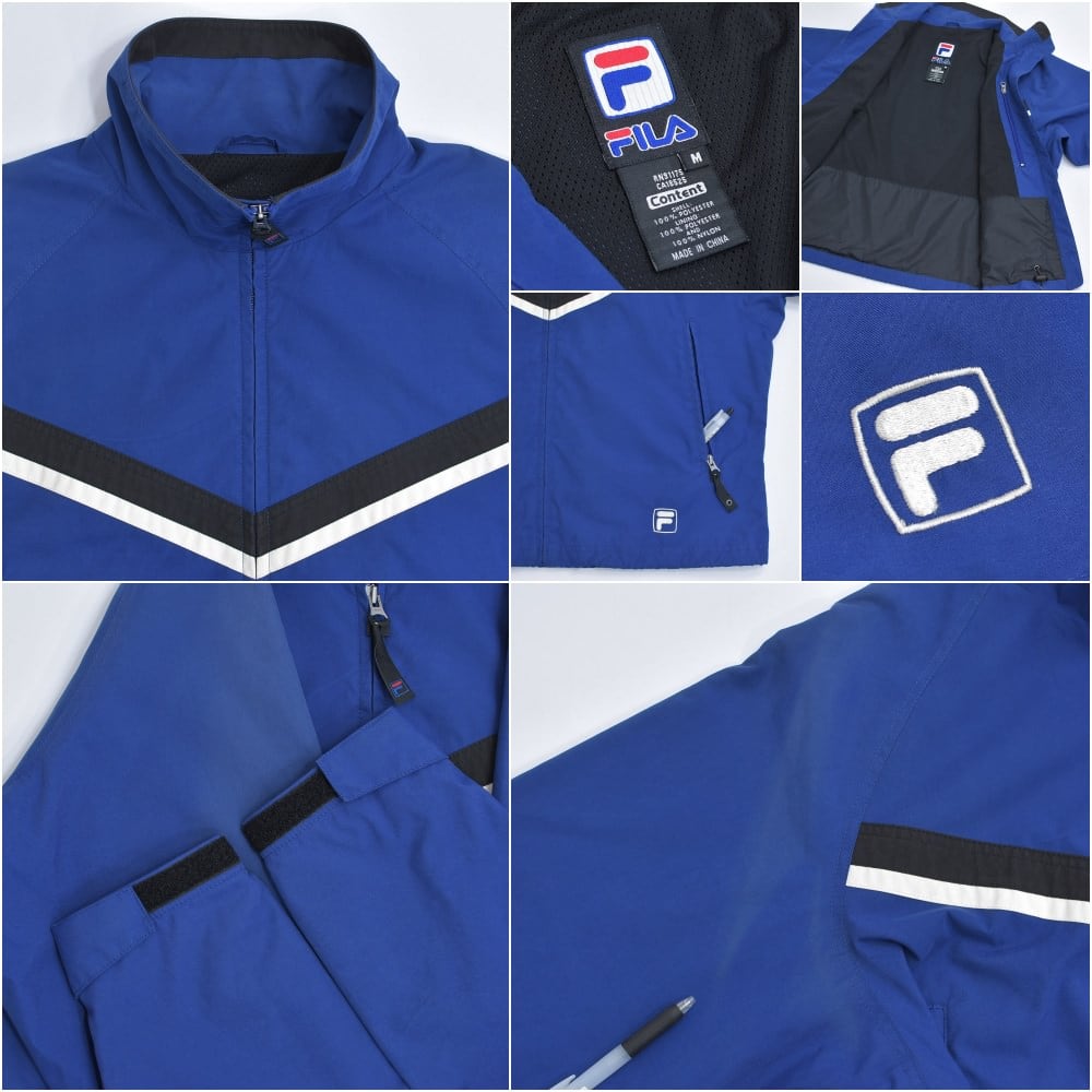 90～00s FILA オールドフィラ シェブロン切替デザイン トラック