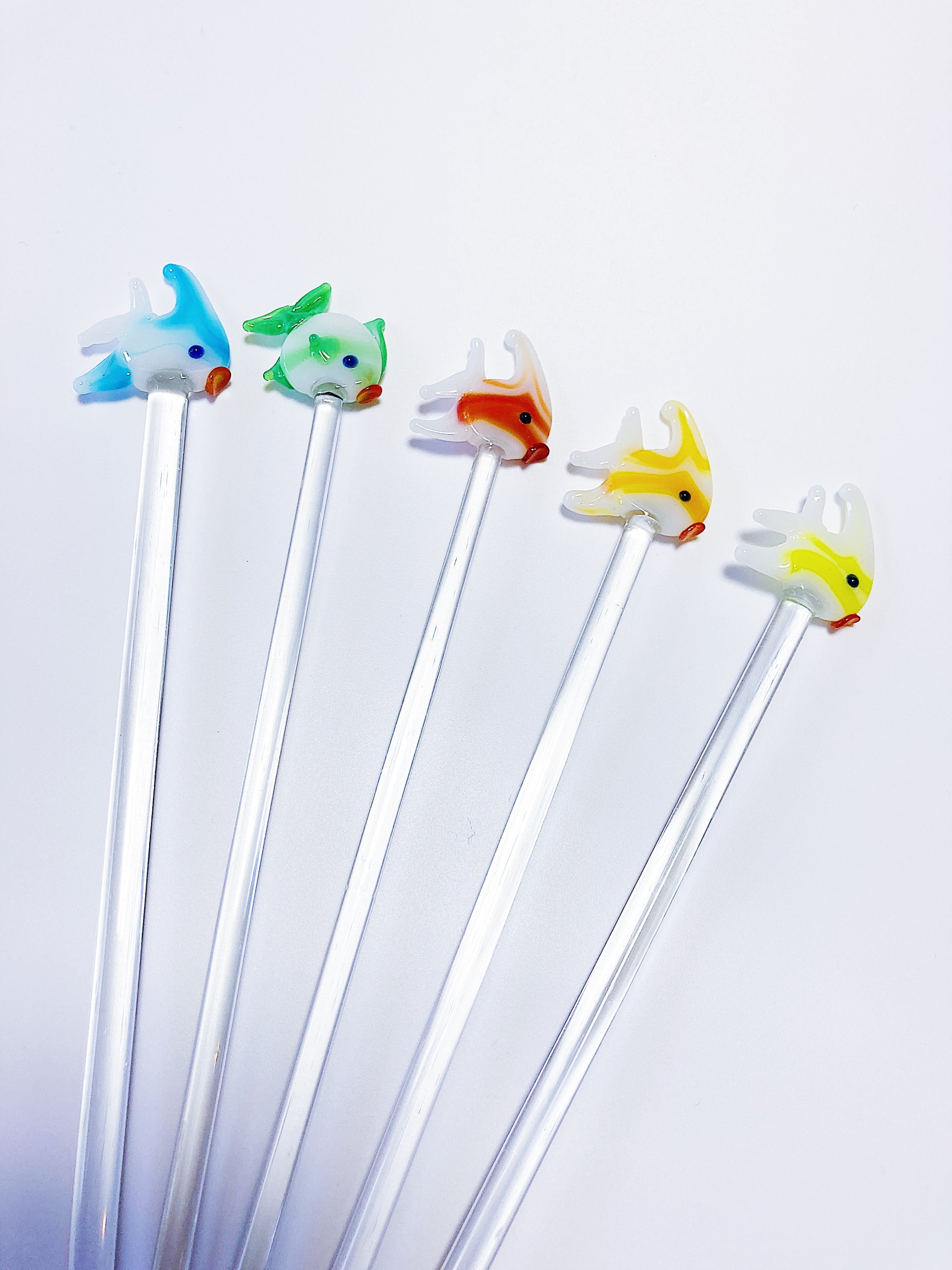 マドラー 魚 熱帯魚 ガラス細工 メキシコ雑貨 | Mil Hojas