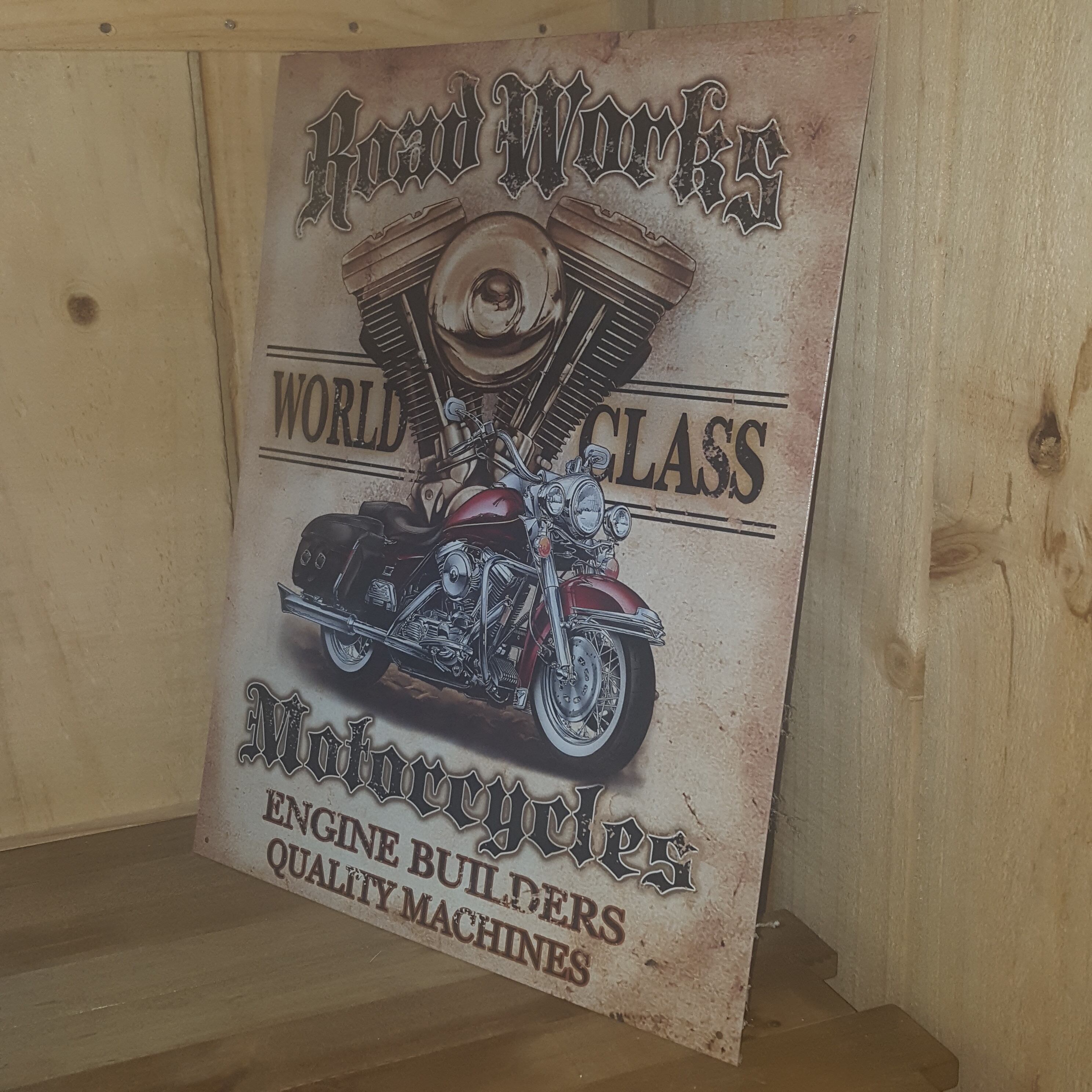 Nortonバイク金属看板