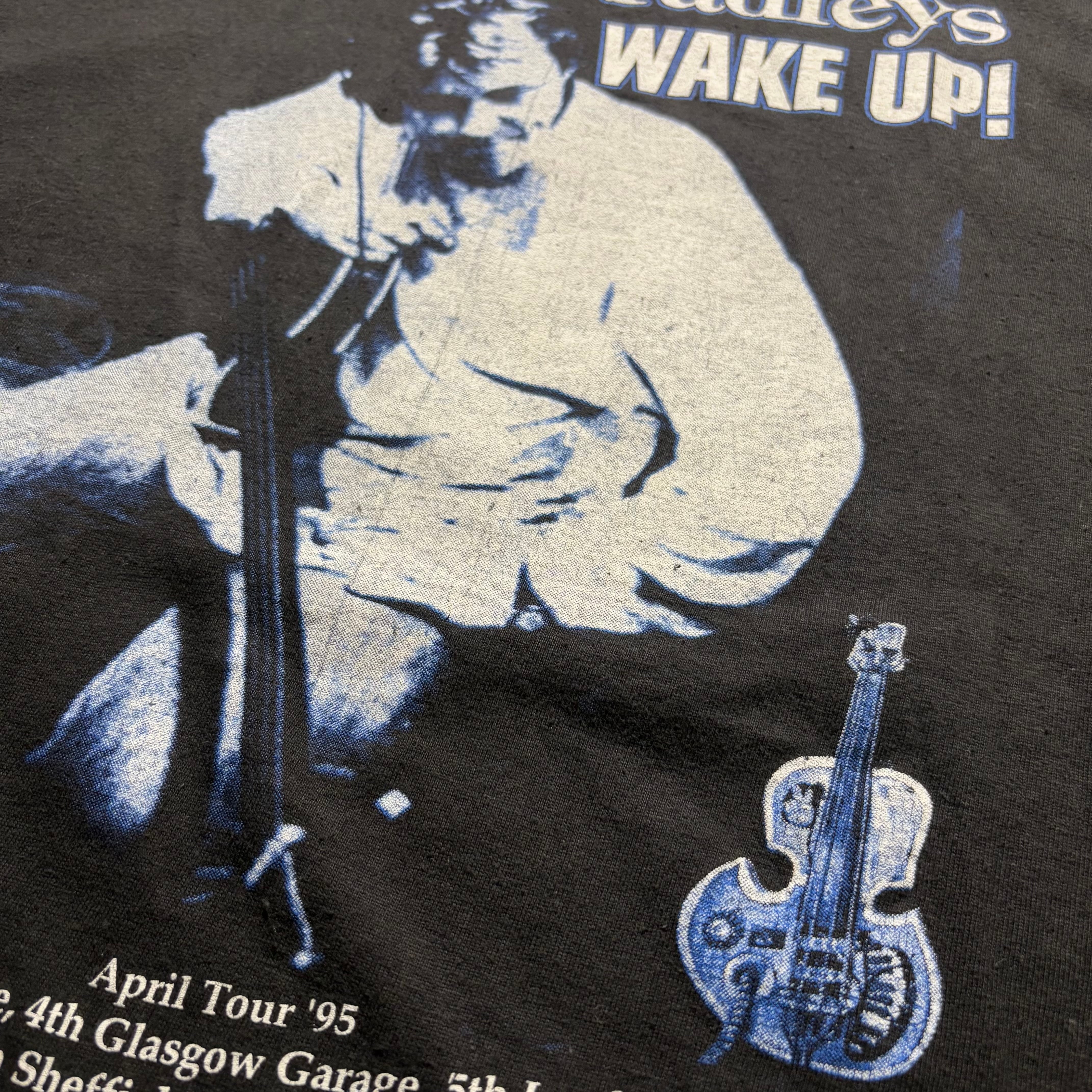 vintage 1995's THE BOO RADLEYS long sleeves music tee “WAKE UP