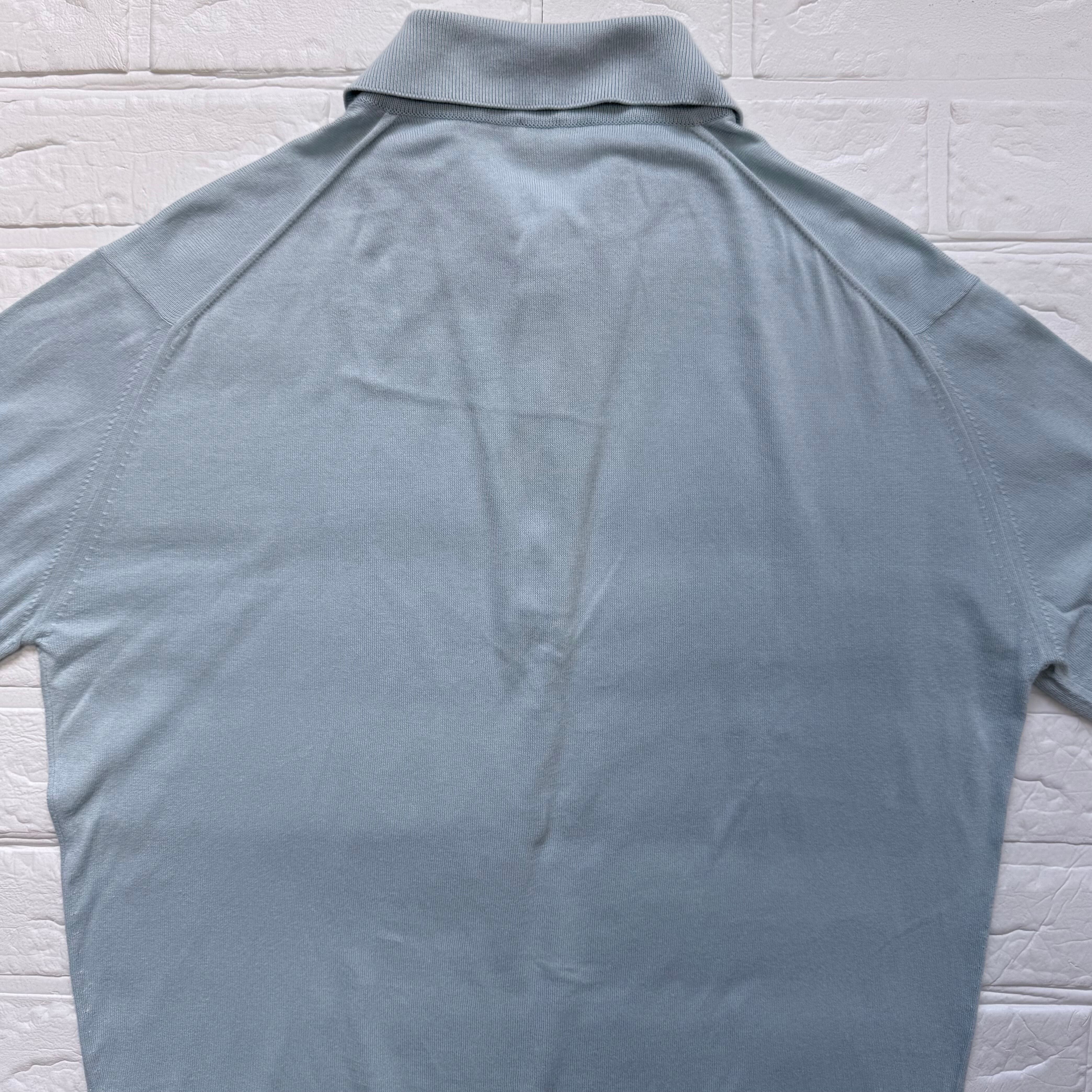 JOHN SMEDLEY 30ゲージ シーアイランドコットン 半袖 ニットポロシャツ