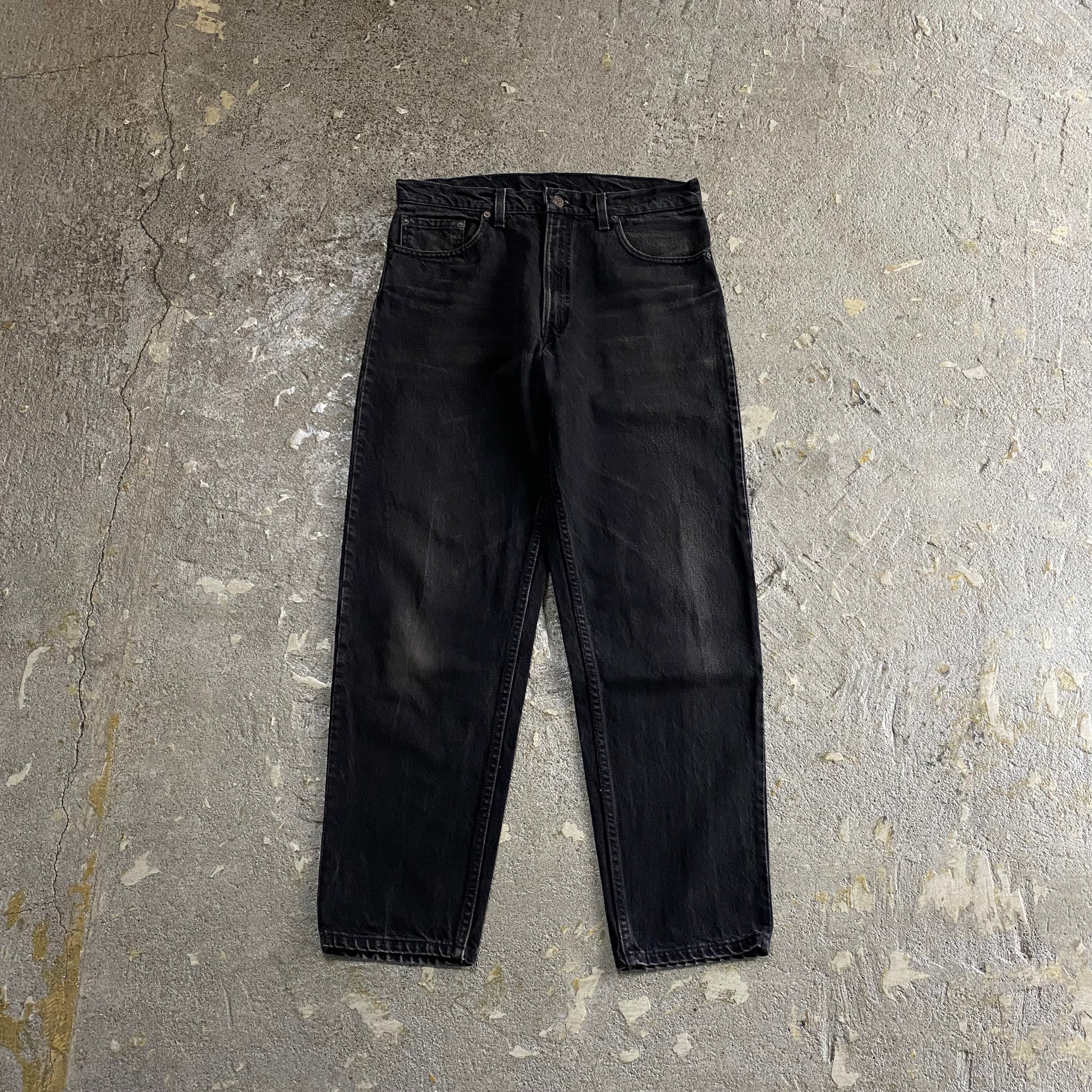 1994s Levi's 550 black denim pants【仙台店】