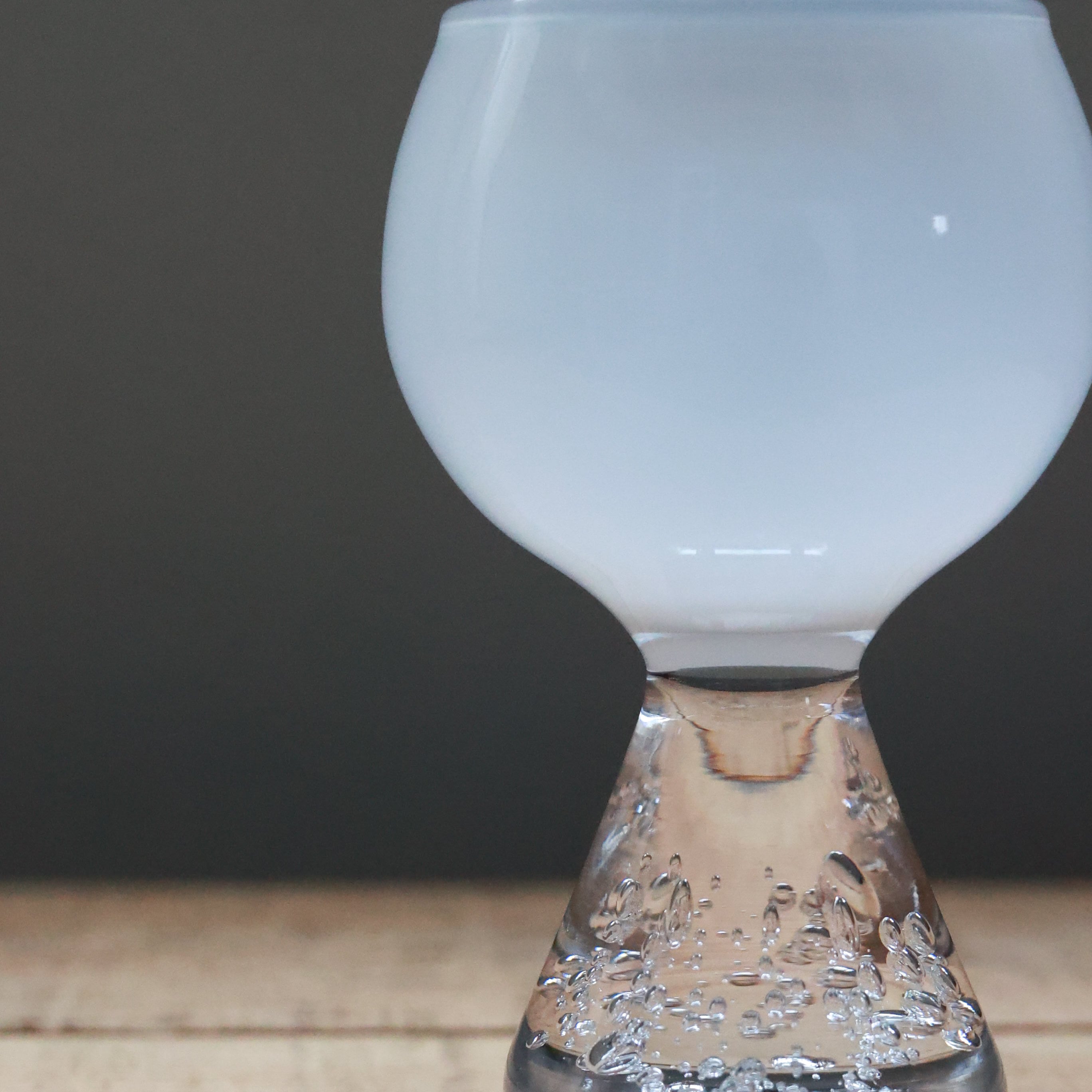 nerudesignworks ネルデザインワークス milkグラス nora - glassworks - goblet / milk (made in Japan) | Et cetera