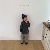 【取寄】THE GOGUMA 無地ストレッチタートルネックTシャツ｜冬服｜韓国子供服