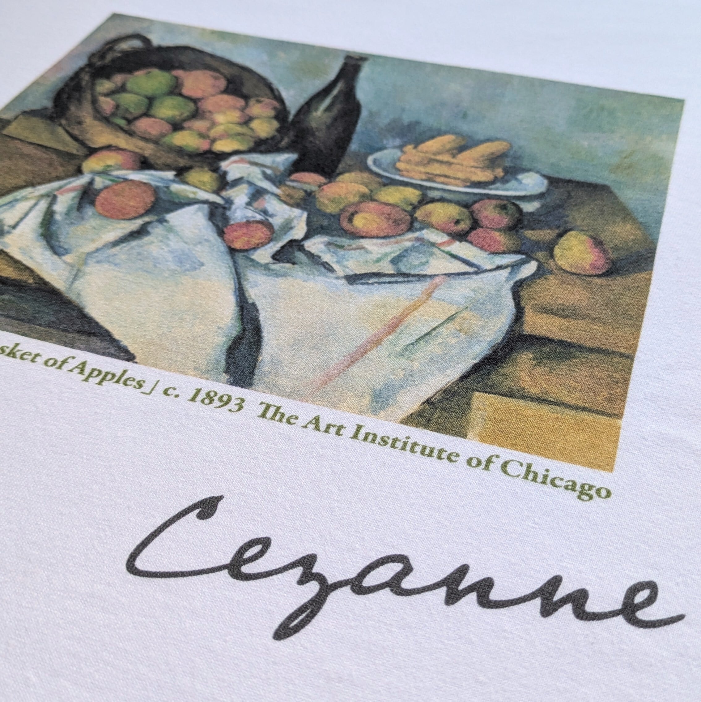 セザンヌ アートTシャツ りんごの籠＜東京都美術館ミュージアム