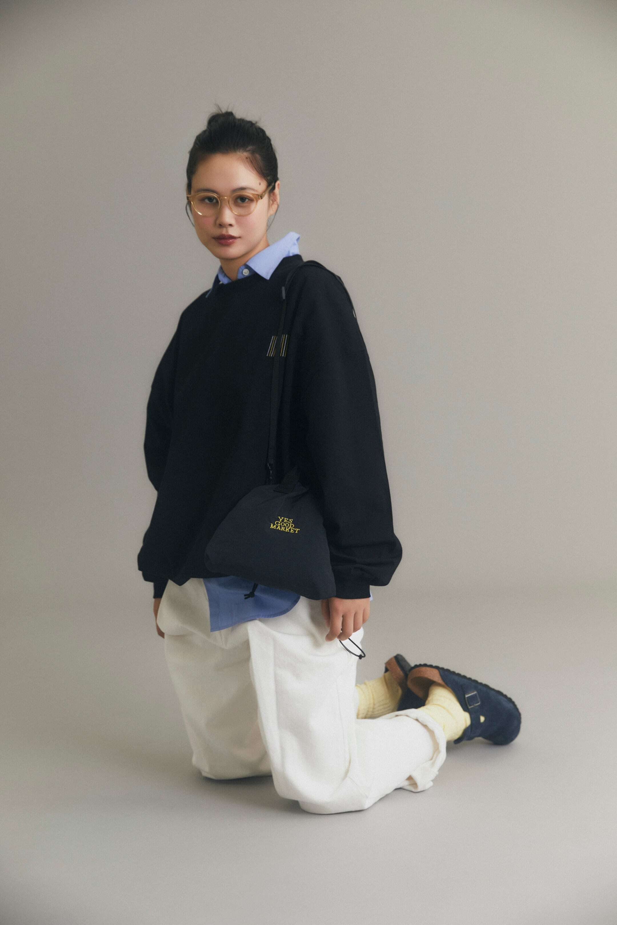 Mサイズ YGM SFC SUPER BIG LS TEE ロンT YGM×SFC SUPER BIG LS TEE | Yes Good Market ONLINE