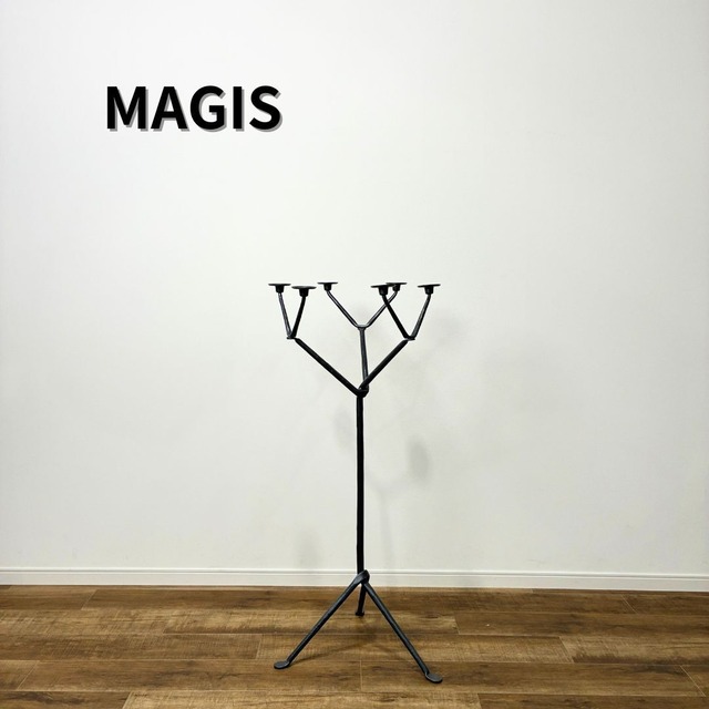 MAGIS Officina Floor candle holder マジス オフィチーナ フロアキャンドルホルダー キャンドルホルダー キャンドル デザイナーズ家具 イタリアンモダン ブラック系【展示品】【250サイズ】