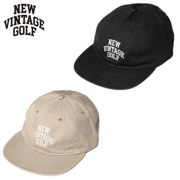 NEW VINTAGE GOLF ニュービンテージゴルフ キャップ NVG Arch Logo Cap