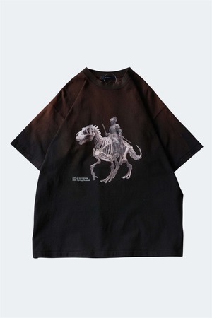 LITTLE.BEDROOM 【Lil.Bed Lv.2 SS Tee -Fade Black-】