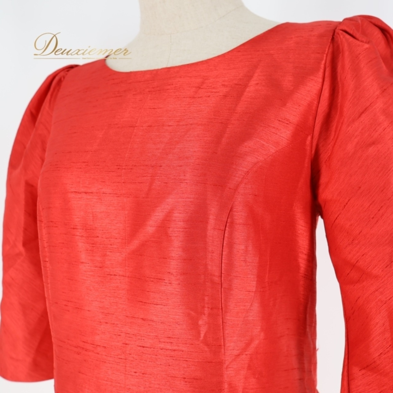 フラダンス 衣装 ワンピース ドレス レッド系 ハワイアンプリント アロハ フラ ダンス ハワイアン レッスン 練習 オレンジ系 赤 橙 かわいい おしゃれ 上品 華やか 鮮やか 五分袖 光沢 高級感 花柄 コットン ゆったり エレガント カジュアル 夏向け パーティー 女性用 ファッション